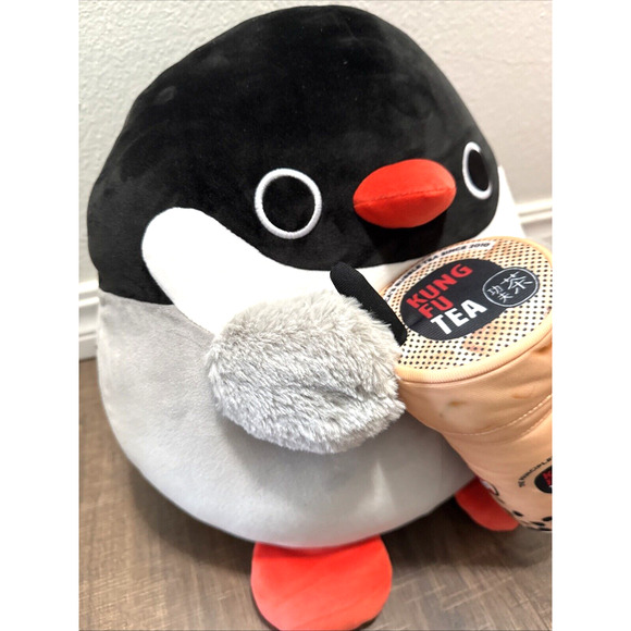 Zuru Snackles Penelope Penguin Kung Fu Boba Tea 14" Plush Series NWOT - Picture 3 of 6